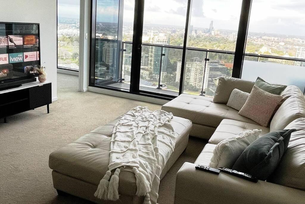 Lux 3 Bedroom Apartment In Southbank Melbourne Exteriér fotografie